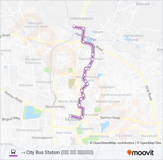 178KR bus Line Map