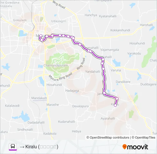182KR Bus Line Map