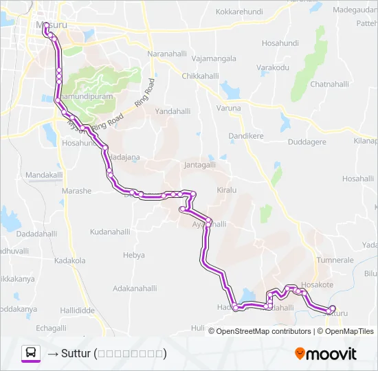 205MG Bus Line Map