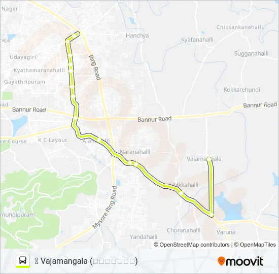 335AS Bus Line Map