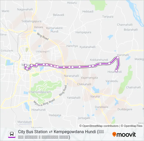 336AM Bus Line Map