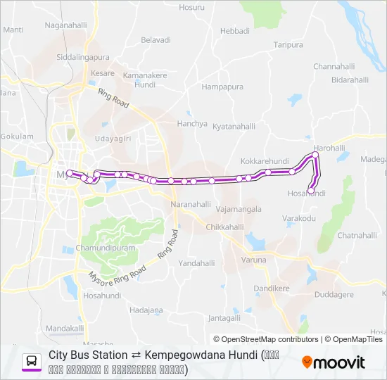 336AM Bus Line Map