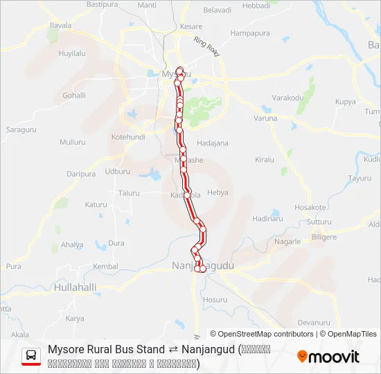 V-401 AIRCON Bus Line Map