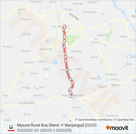 V-401 AIRCON Bus Line Map