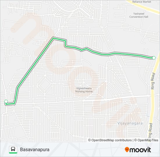 VD3 Bus Line Map