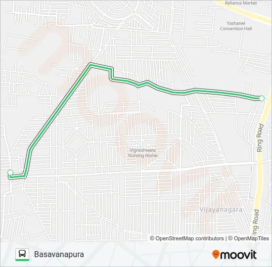 VD3 Bus Line Map