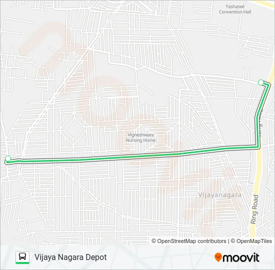 VD3 Bus Line Map