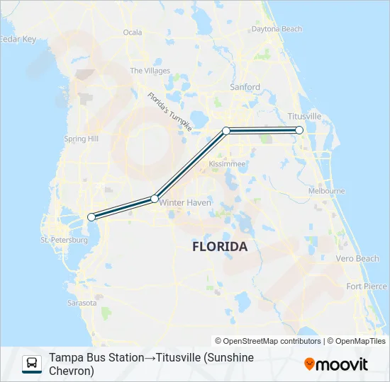 GREYHOUND US0770 Bus Line Map