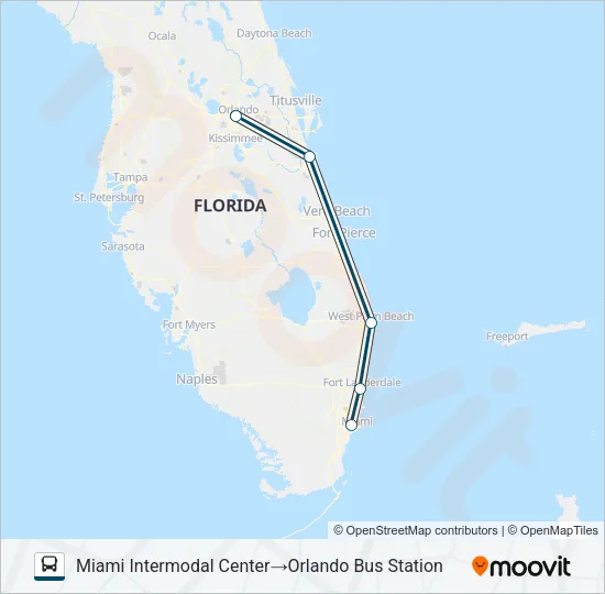 GREYHOUND US0630 Bus Line Map