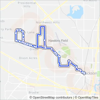 2 Bus Line Map