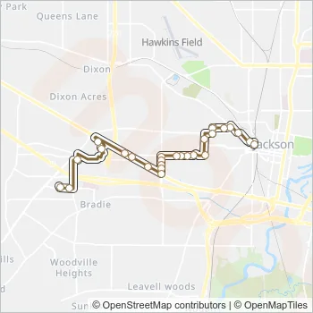 9 Bus Line Map