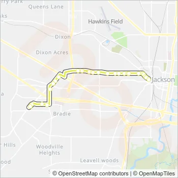 4R Bus Line Map
