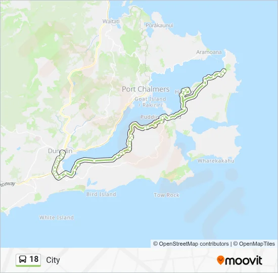 18 Route: Schedules, Stops & Maps - City (Updated)