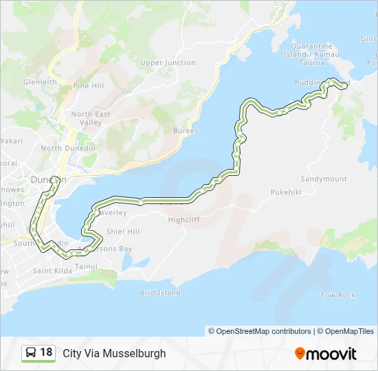 18 Route: Schedules, Stops & Maps - City Via Musselburgh (Updated)
