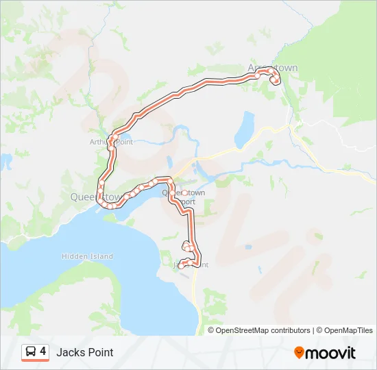 4 Bus Line Map