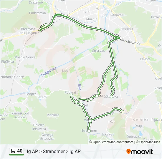 40  Line Map