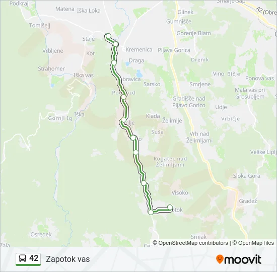 42  Line Map