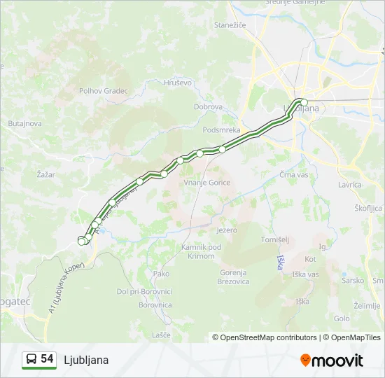 54  Line Map
