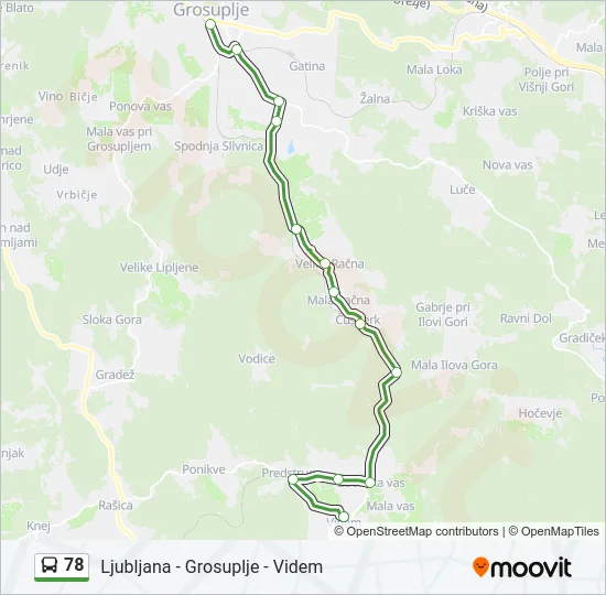 78  Line Map