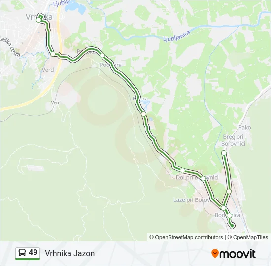 49  Line Map