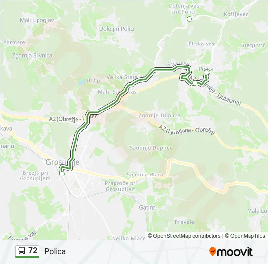 72  Line Map