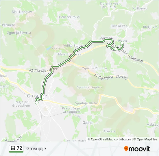 72  Line Map