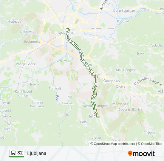 82  Line Map