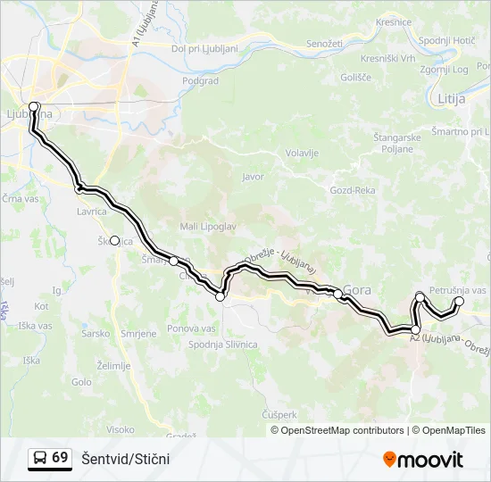 69  Line Map