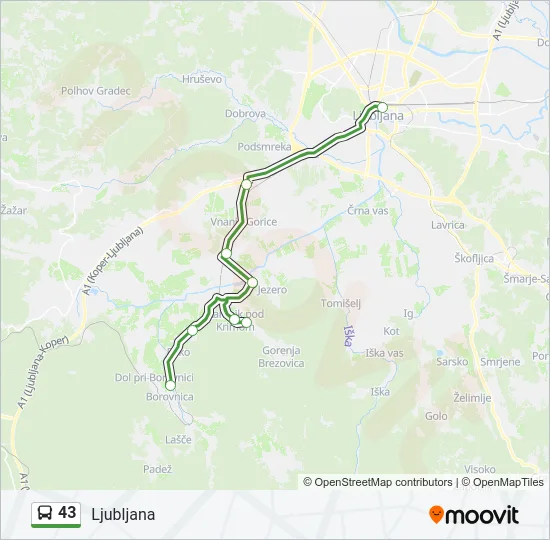 43  Line Map