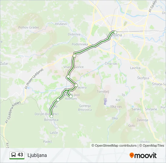 43  Line Map