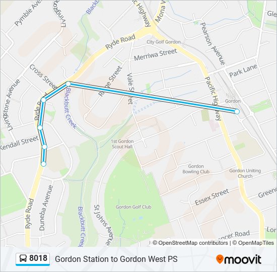 8018 Route: Schedules, Stops & Maps - Gordon West Public School (Updated)