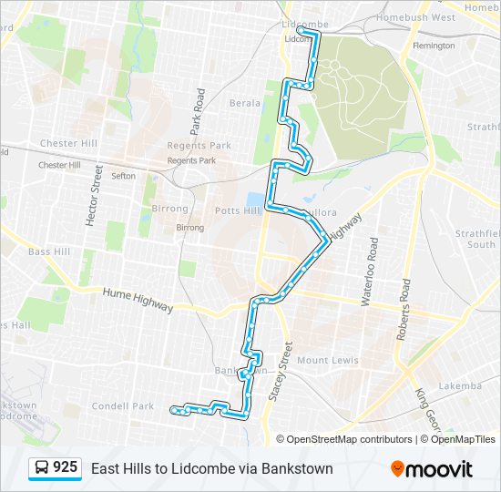 925 Route: Schedules, Stops & Maps - Lancelot St before Market St (Updated)