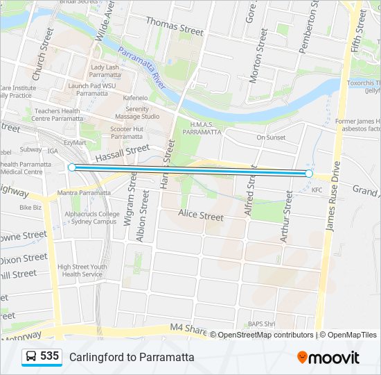 535 Route Schedules Stops Maps Camellia Station Hass Updated 