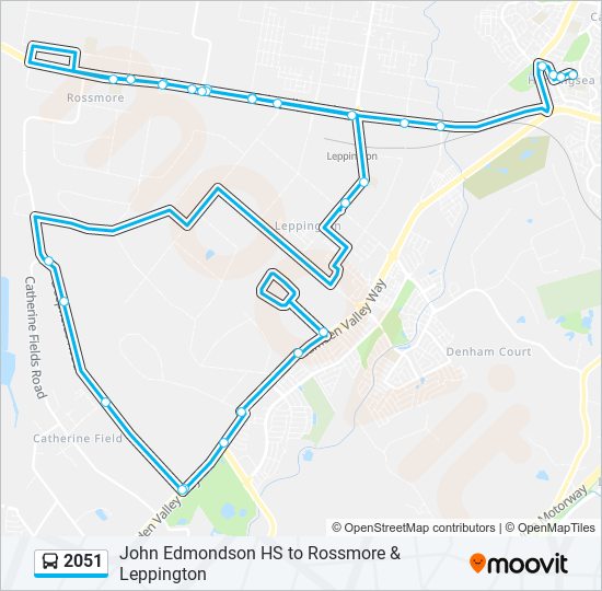 2051 Route Schedules, Stops & Maps Park Rd before Camden Valley Way