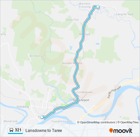 321 Route Schedules, Stops & Maps Lansdowne (Updated)