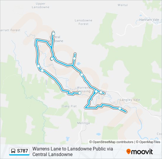 s787 Route Schedules, Stops & Maps Lansdowne Public (Updated)