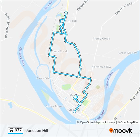 377 Route: Schedules, Stops & Maps - Junction Hill (Updated)
