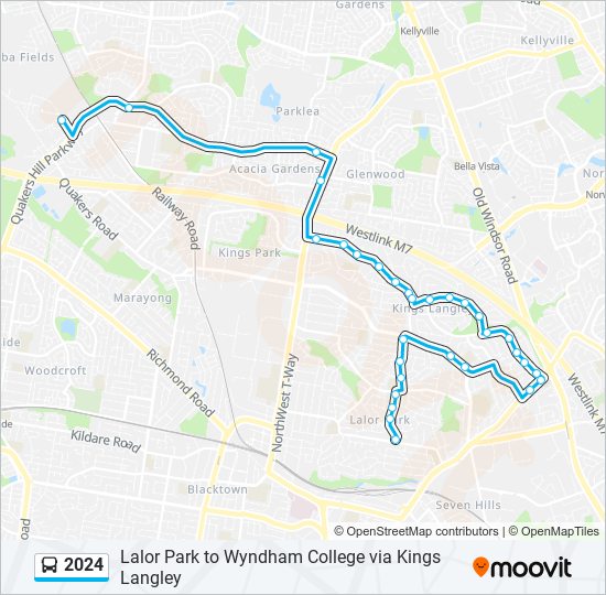 2024 bus Line Map