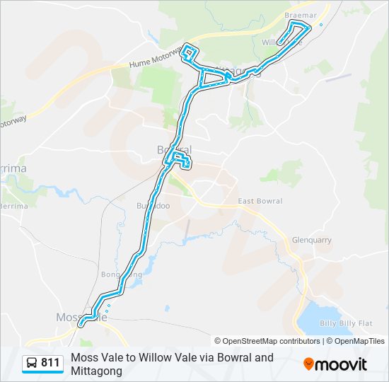 811 Route Schedules Stops Maps Willow Vale Updated 