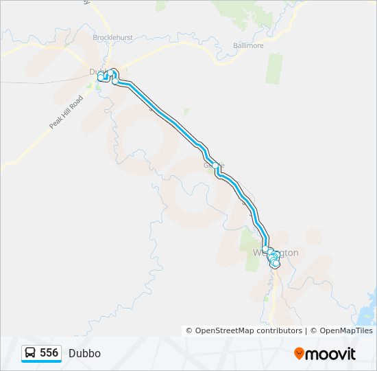 556 Route Schedules Stops Maps Dubbo Updated 