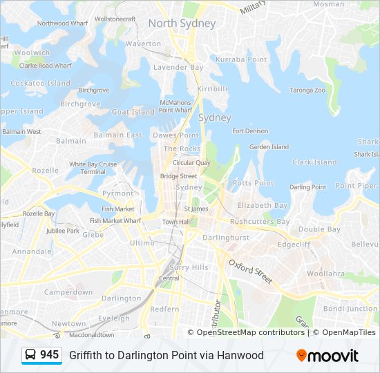 Bus 945 Route Map 945 Route: Schedules, Stops & Maps - Griffith (Updated)