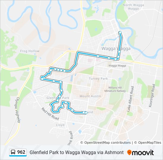 Bus 962 Route Map 962 Route: Schedules, Stops & Maps - Tolland (Updated)