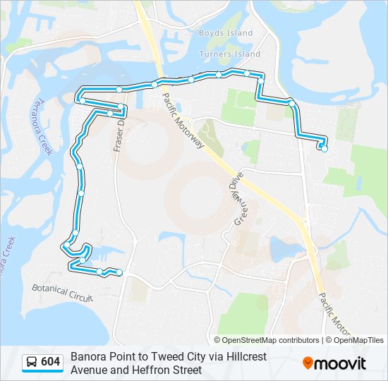 604 Route Schedules Stops Maps Banora Central Shopping Centre 604-route-schedules-stops-maps-banora-central-shopping-centre