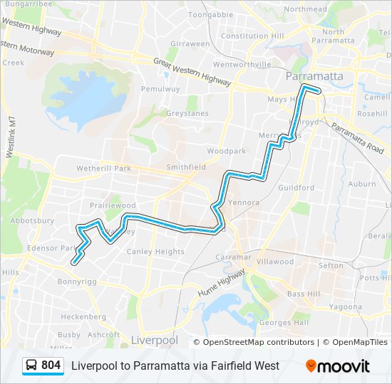 Bus 804 Route Map 804 Route: Schedules, Stops & Maps - Bonnyrigg (Updated)