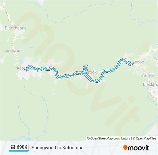 Mapa de 690K de autobús