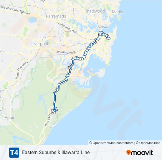 T4 Route: Schedules, Stops & Maps - Helensburgh (Updated)