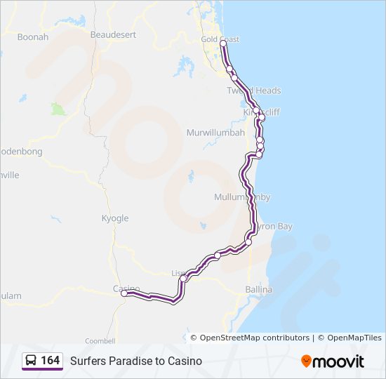 164 Route: Schedules, Stops & Maps - Casino (Updated)