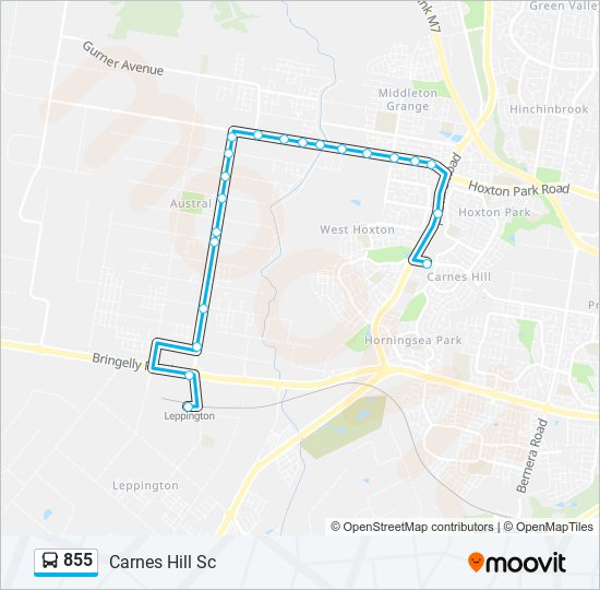 855 Route: Schedules, Stops & Maps - Carnes Hill Sc (Updated)