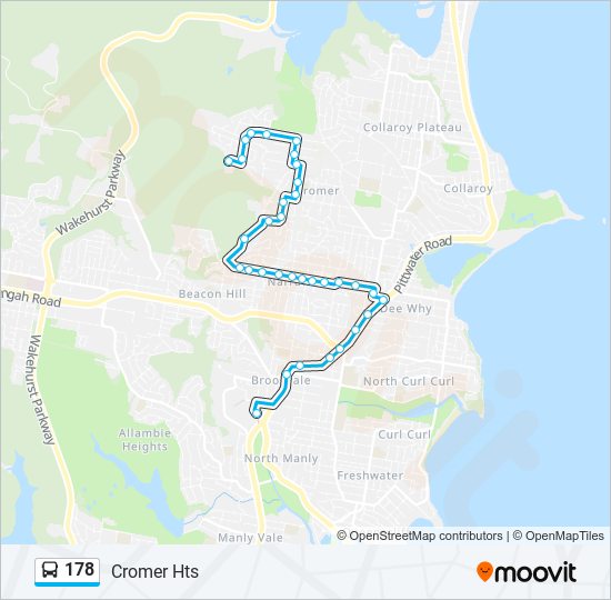 178 Route: Schedules, Stops & Maps - Cromer Hts (Updated)