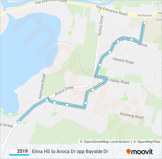 2519 Route: Schedules, Stops & Maps - Green Point (updated)